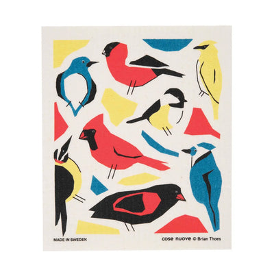 North American Birds Dishcloth available at American Swedish Institute.