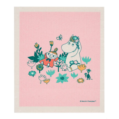 Moomin, Snorkmaiden & Little My Dishcloth available at American Swedish Institute.