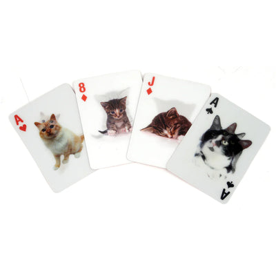 3-D Cats Playing Card Deck available at American Swedish Institute.