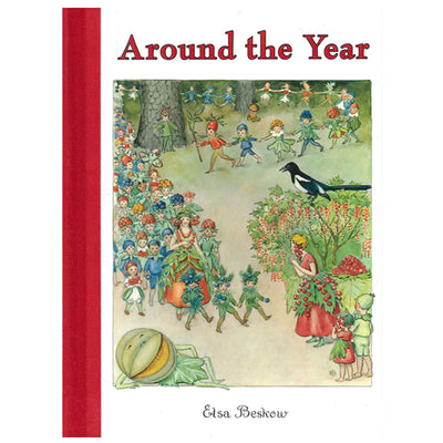 Around the Year (Mini Book) by Elsa Beskow available at American Swedish Institute.