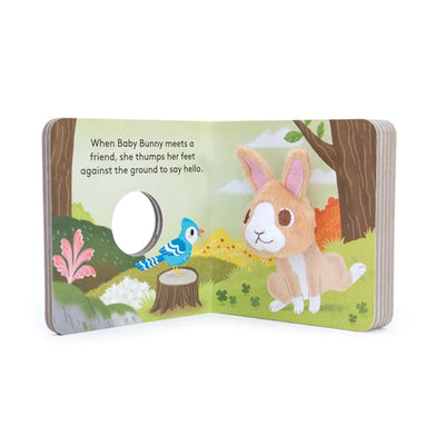 Baby Bunny Finger Puppet Board Book available at American Swedish Institute.