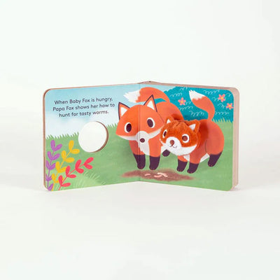 Baby Fox Finger Puppet Book available at American Swedish Institute.