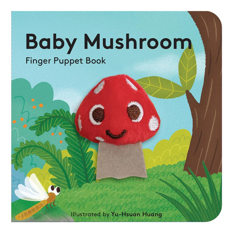 Baby Mushroom: Finger Puppet Board Book available at American Swedish Institute.