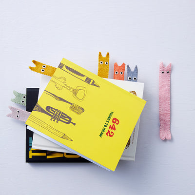 Curious Cat Bookmarks available at American Swedish Institute.