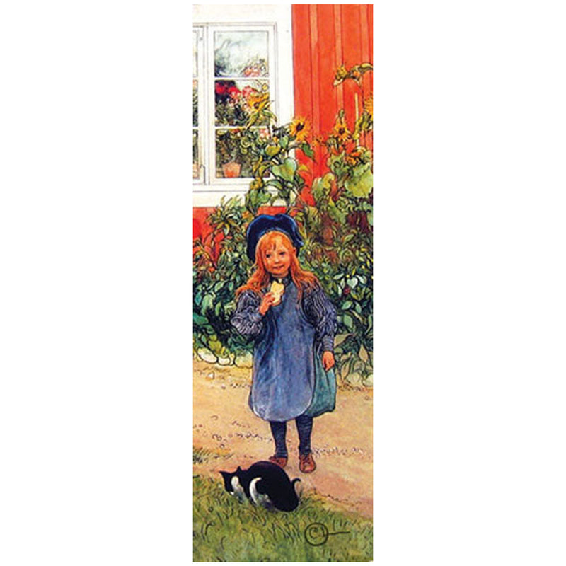 Brita, Cat And A Sandwich Carl Larsson Bookmark available at American Swedish Institute.