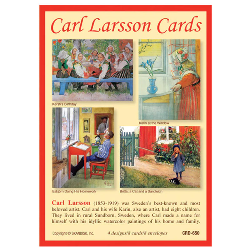 Carl Larsson Card Set available at American Swedish Institute.