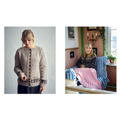 Cardigans by Maja Karlsson available at American Swedish Institute.