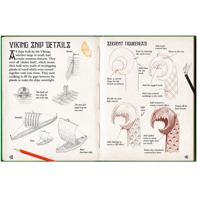 Drawing the Vikings available at American Swedish Institute.