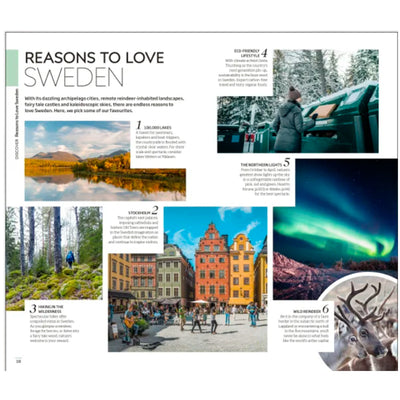 Eyewitness Travel Guide to Sweden available at American Swedish Institute.