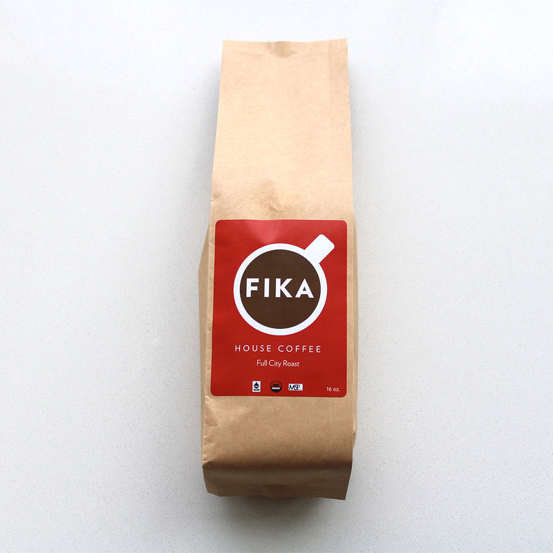 Fika Cafe House Coffee available at American Swedish Institute.