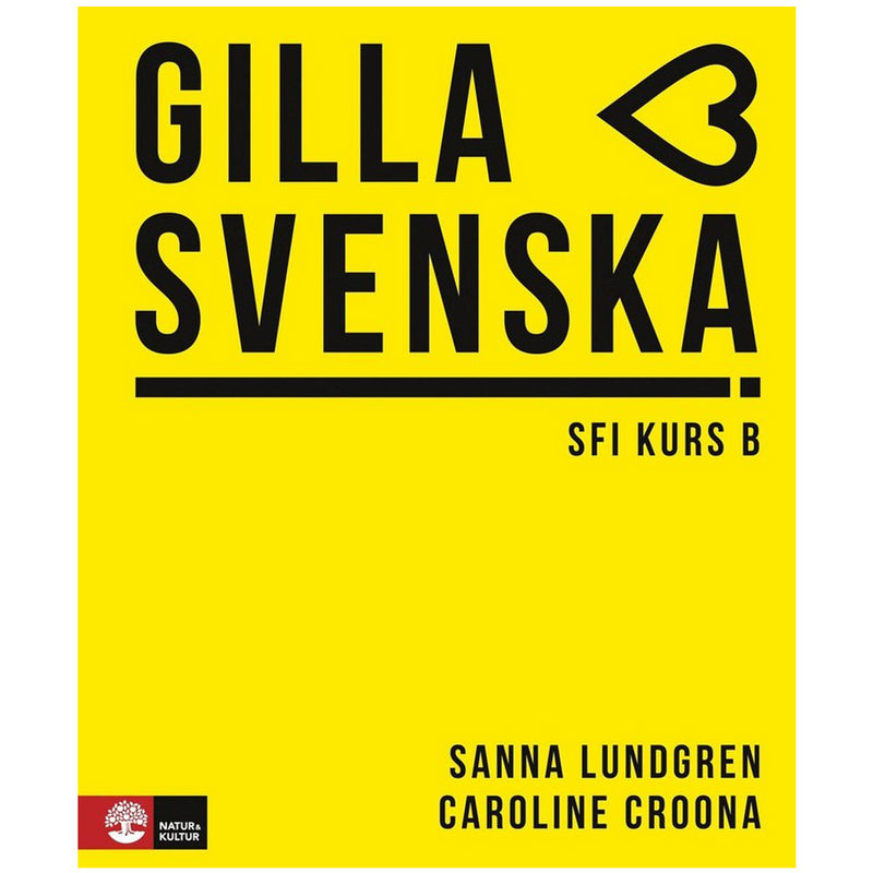 Gilla svenska B elevbok available at American Swedish Institute.