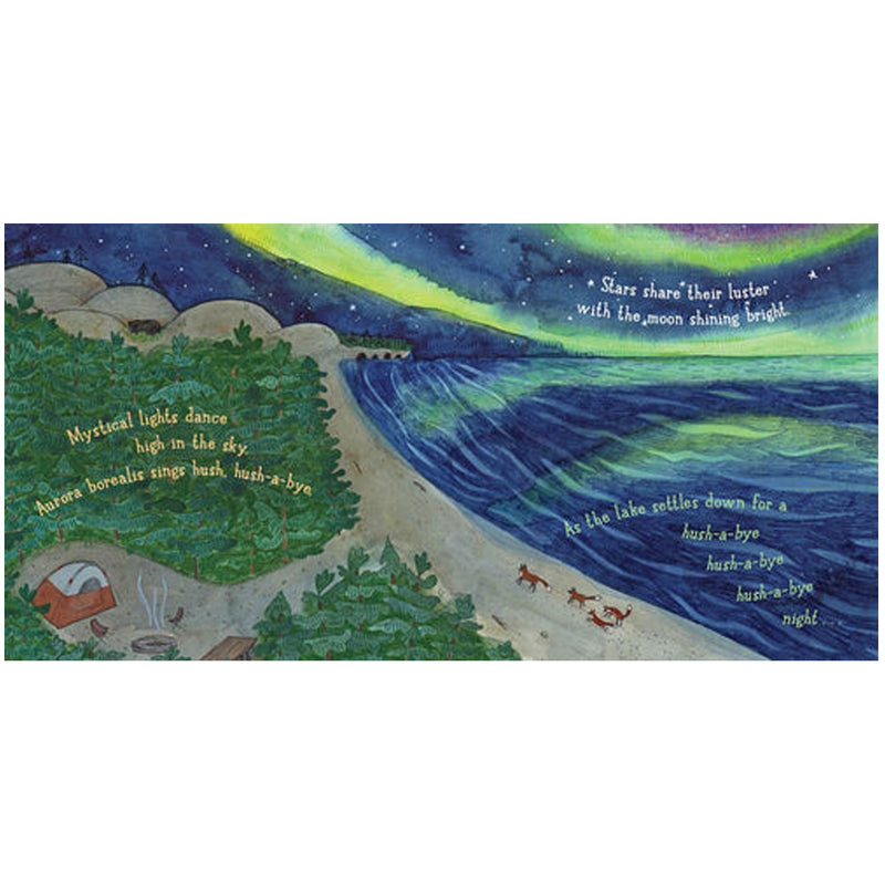 Hush-a-Bye Night: Goodnight Up North Board Book available at American Swedish Institute.