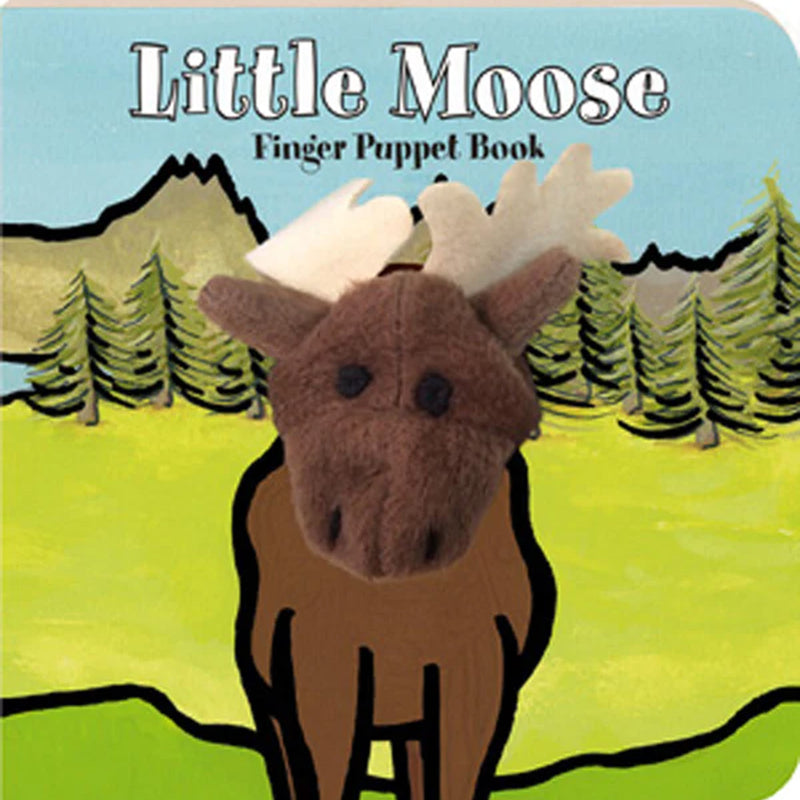 Little Moose Finger Puppet Book available at American Swedish Institute.