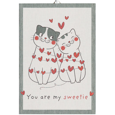 Love of Cats Tea Towel by Ekelund available at American Swedish Institute.