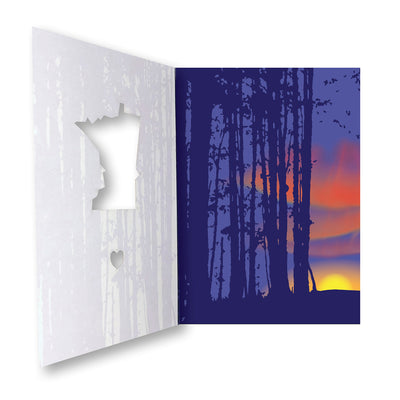 Minnesota Solstice Notecard by Anniken Creative available at American Swedish Institute.