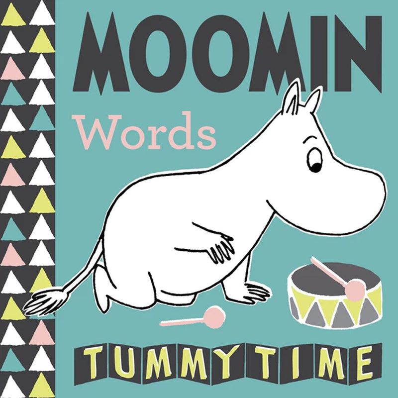 Moomin Words Tummy Time available at American Swedish Institute.
