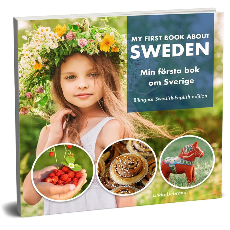 My First Book About Sweden (Min första bok Om Sverige) available at American Swedish Institute.