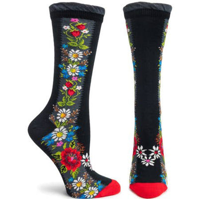Nordic Folklore Socks available at American Swedish Institute.