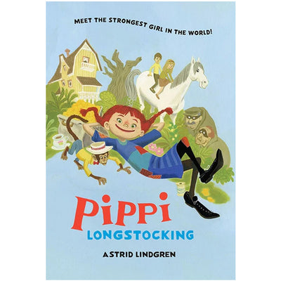 Pippi Longstocking by Astrid Lindgren available at American Swedish Institute.