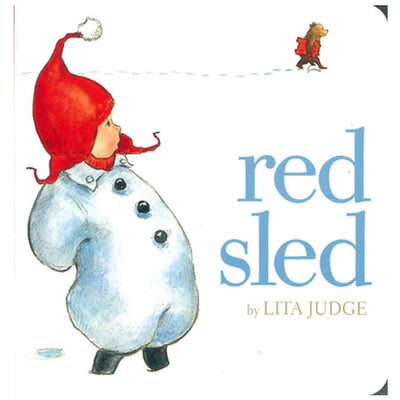 Red Sled Board Book available at American Swedish Institute.
