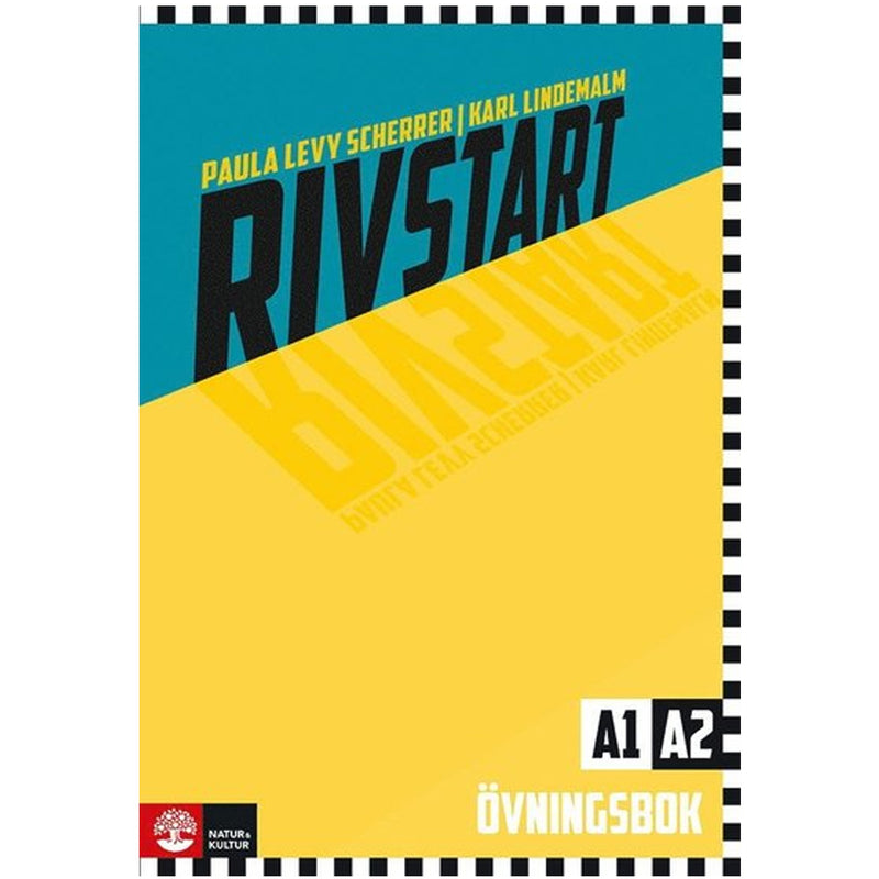 Rivstart A1/A2 Övningsbok (workbook) 2023/3rd Edition available at American Swedish Institute.