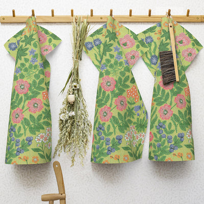 Vildblommor (Wild Flowers) Tea Towel by Ekelund available at American Swedish Institute.