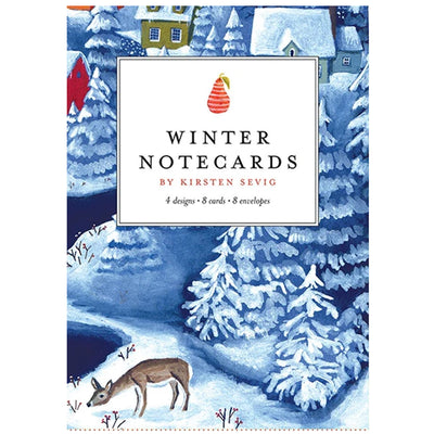 Winter Notecards by Kirsten Sevig available at American Swedish Institute.