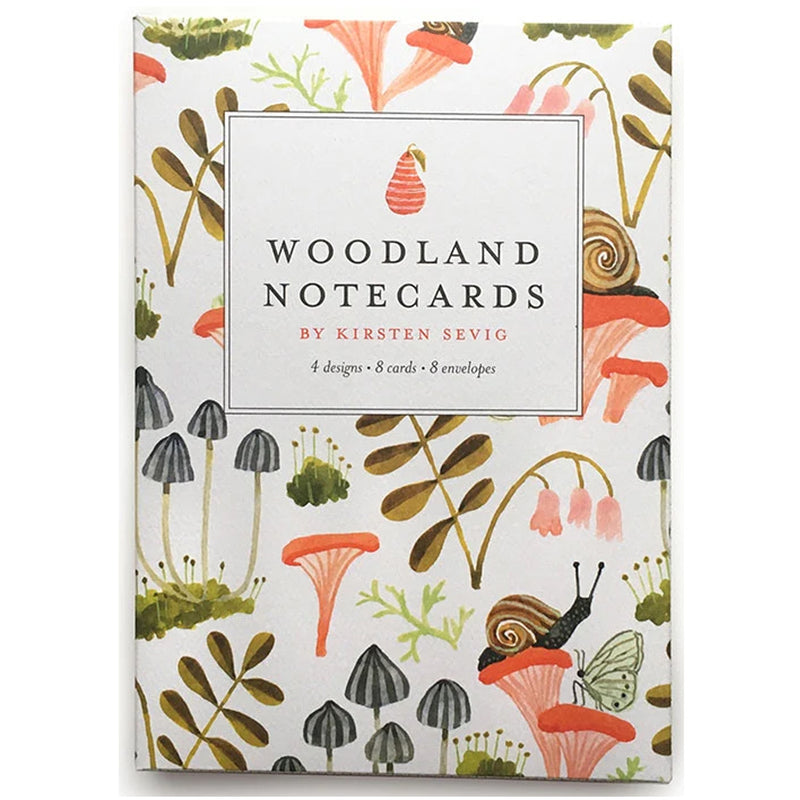 Woodland Notecards by Kirsten Sevig available at American Swedish Institute.