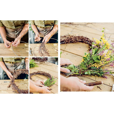 A Year of Flower Wreaths: Simple Projects for All Seasons by Malin Björkholm available at American Swedish Institute.