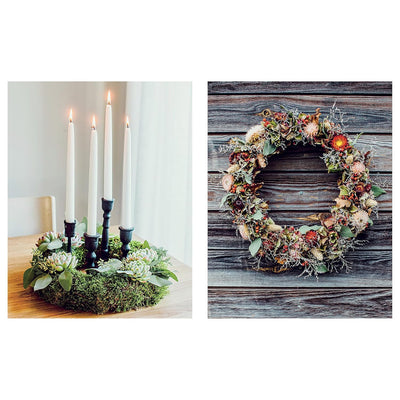 A Year of Flower Wreaths: Simple Projects for All Seasons by Malin Björkholm available at American Swedish Institute.