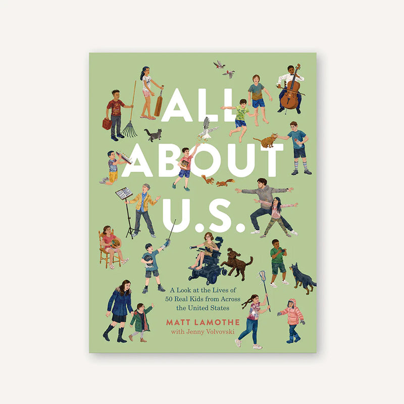 All About U.S. book available at American Swedish Institute.