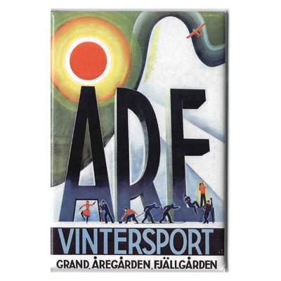 Åre Vintersport Magnet available at American Swedish Institute.