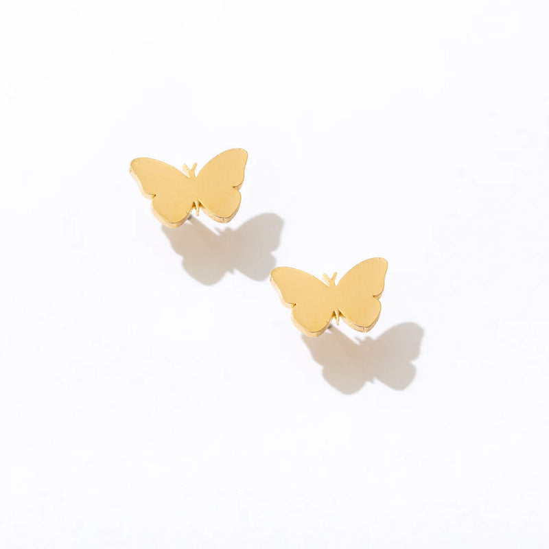 Butterfly Stud Earrings by Larissa Loden available at American Swedish Institute.