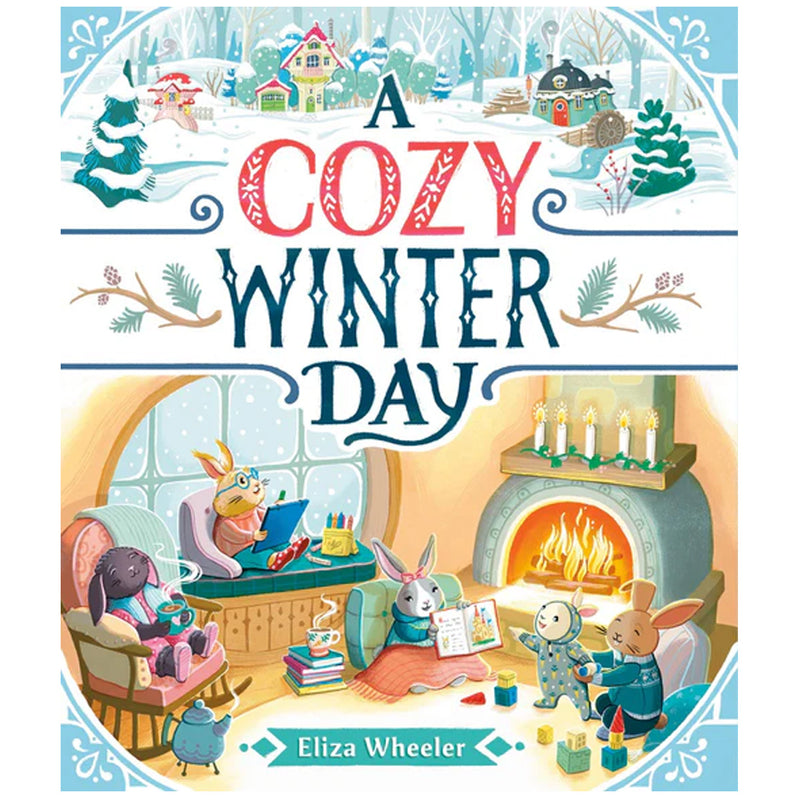 A Cozy Winter Day by Eliza Wheeler available at American Swedish Institute.