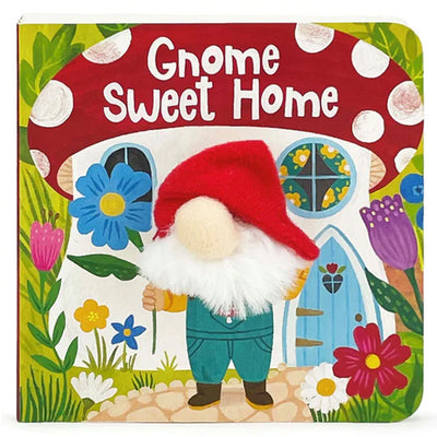 Gnome Sweet Home: Finger Puppet Board Book available at American Swedish Institute.