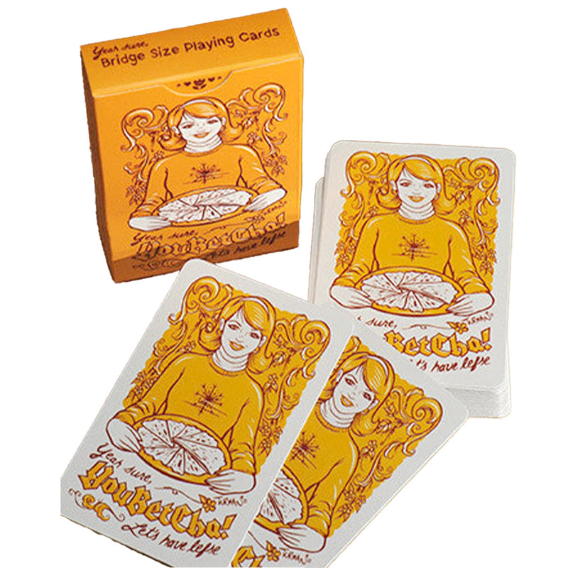 Adam Turman Hotdish You Betcha Card Deck Set available at American Swedish Institute.