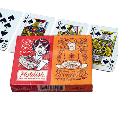 Adam Turman Hotdish You Betcha Card Deck Set available at American Swedish Institute.