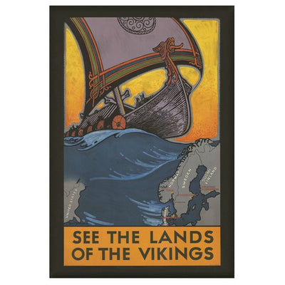 Lands of The Vikings Magnet available at American Swedish Institute.