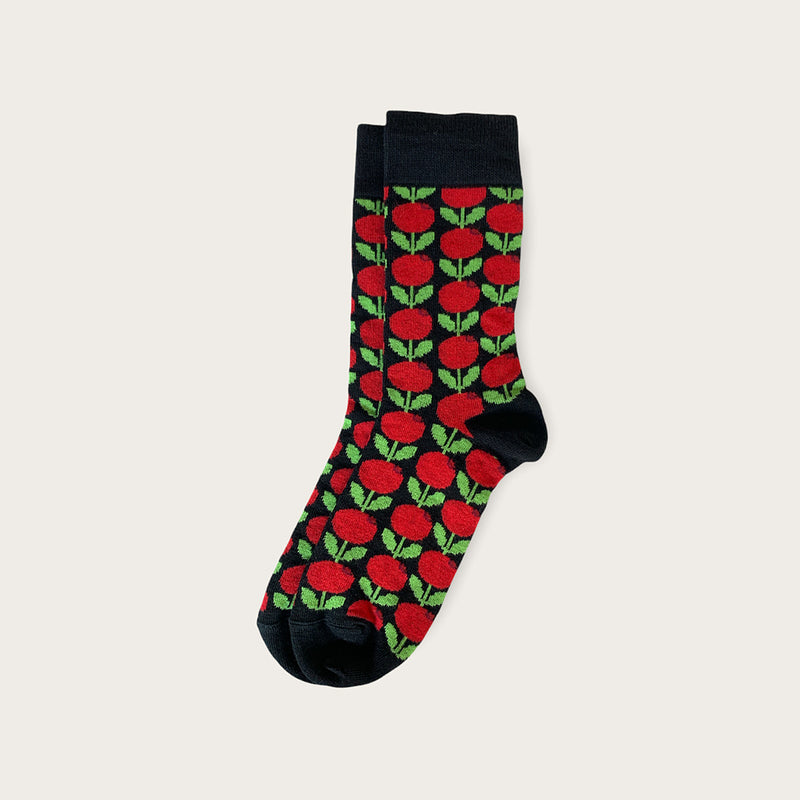 Lingonberry Wool Socks available at American Swedish Institute.