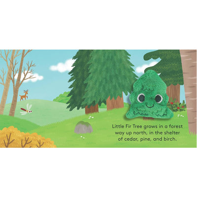 Little Fir Tree Finger Puppet Board Book available at American Swedish Institute.