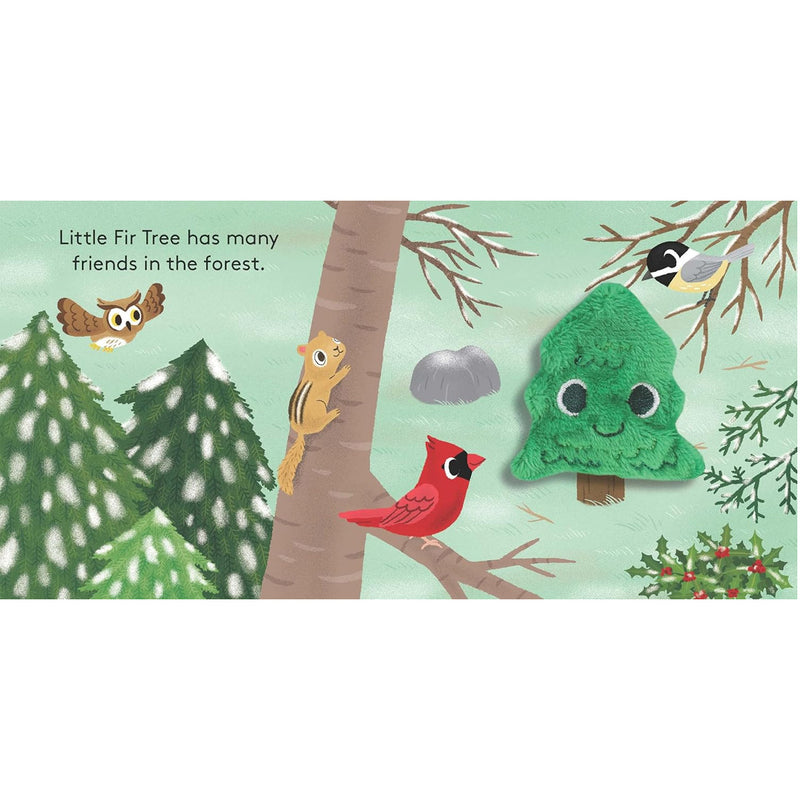 Little Fir Tree Finger Puppet Board Book available at American Swedish Institute.