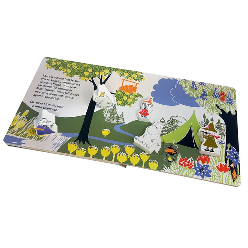 Moominvalley Friends Board Book available at American Swedish Institute.