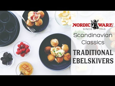 Nordic Ware Ebelskiver Pan available at American Swedish Institute.