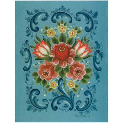 Rosemaling Card Pack available at American Swedish Institute.