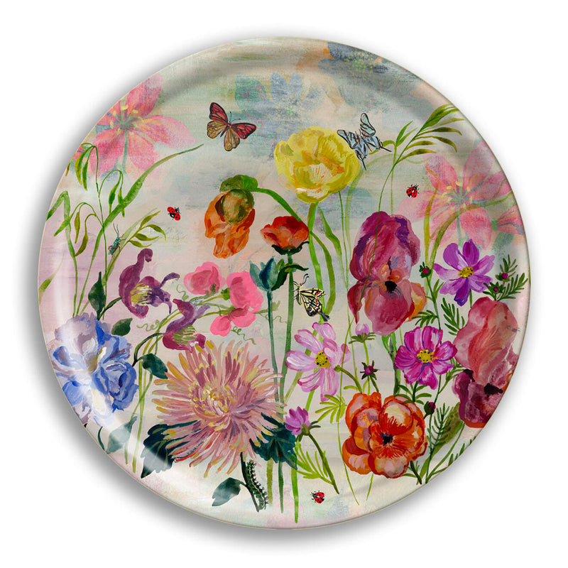 Round Flowers Tray available at American Swedish Institute.