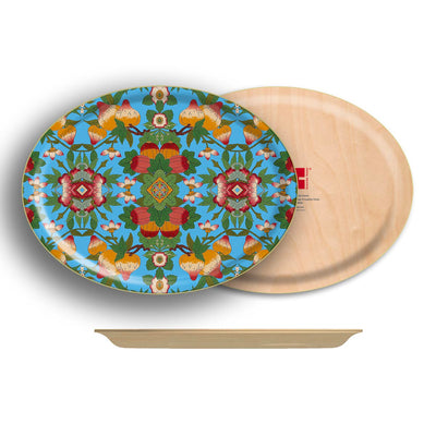 Temple Fruit Oval Tray available at American Swedish Institute.
