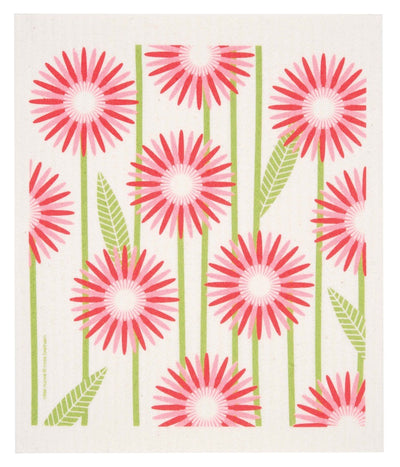  Pink Daisies Dishcloth available at American Swedish Institute.