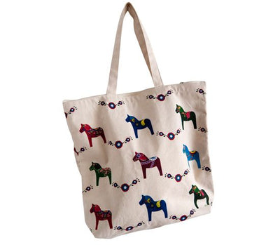 Dala Horse Tote Bag available at American Swedish Institute.