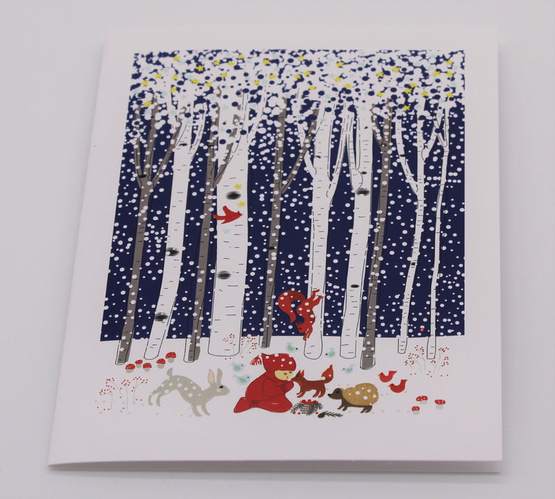 Woodland Friends Holiday Card available at American Swedish Institute.