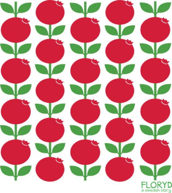 Lingonberry Dishcloth available at American Swedish Institute.